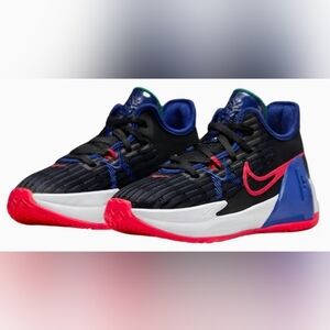 Kids Sneaker -Nike Lebron Witness Red-Blue Black YouthKids RubberSole Size 11